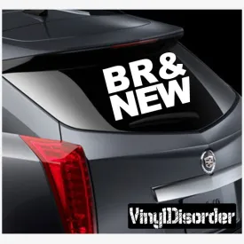 Brand New Band Decal