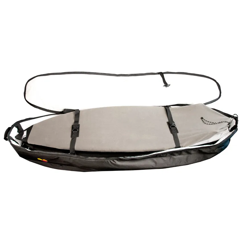 Channel Islands Board Cover - Travel Light Coffin - CX4 - QUAD Hybrid/Fun