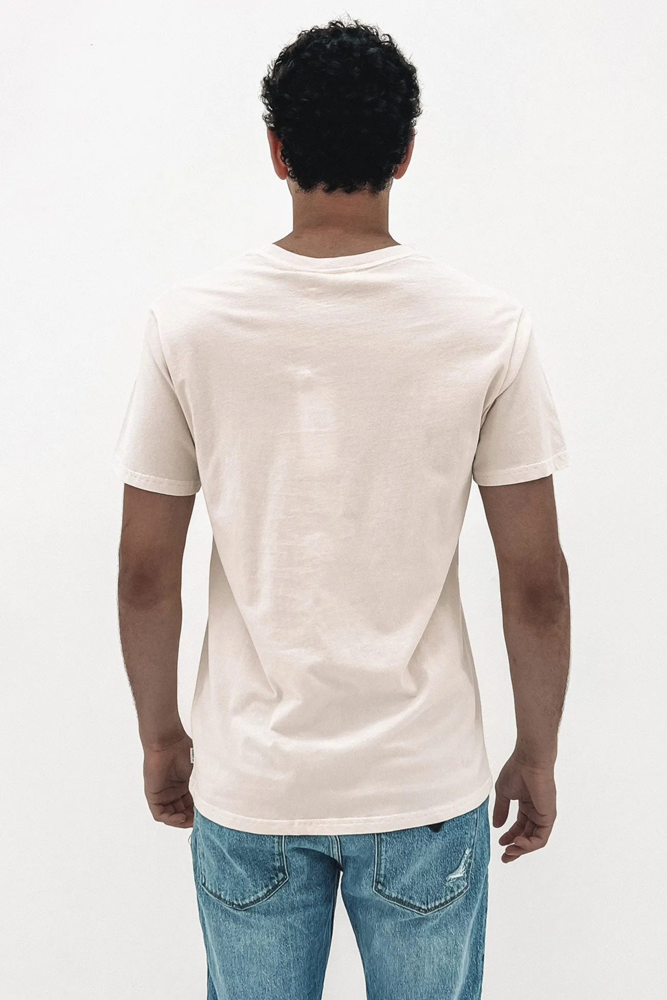 Classic Brand Tee Vintage White