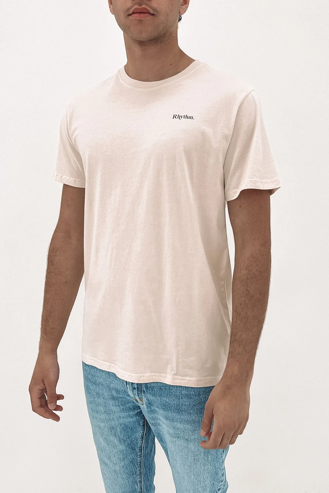 Classic Brand Tee Vintage White