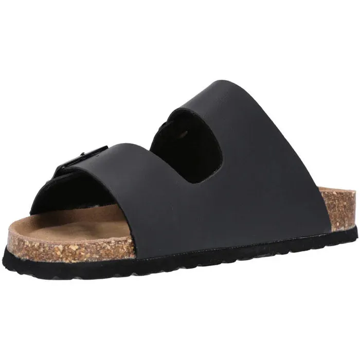 Cruz Unisex Shawnee Cork Sandal Black CR141586-1001