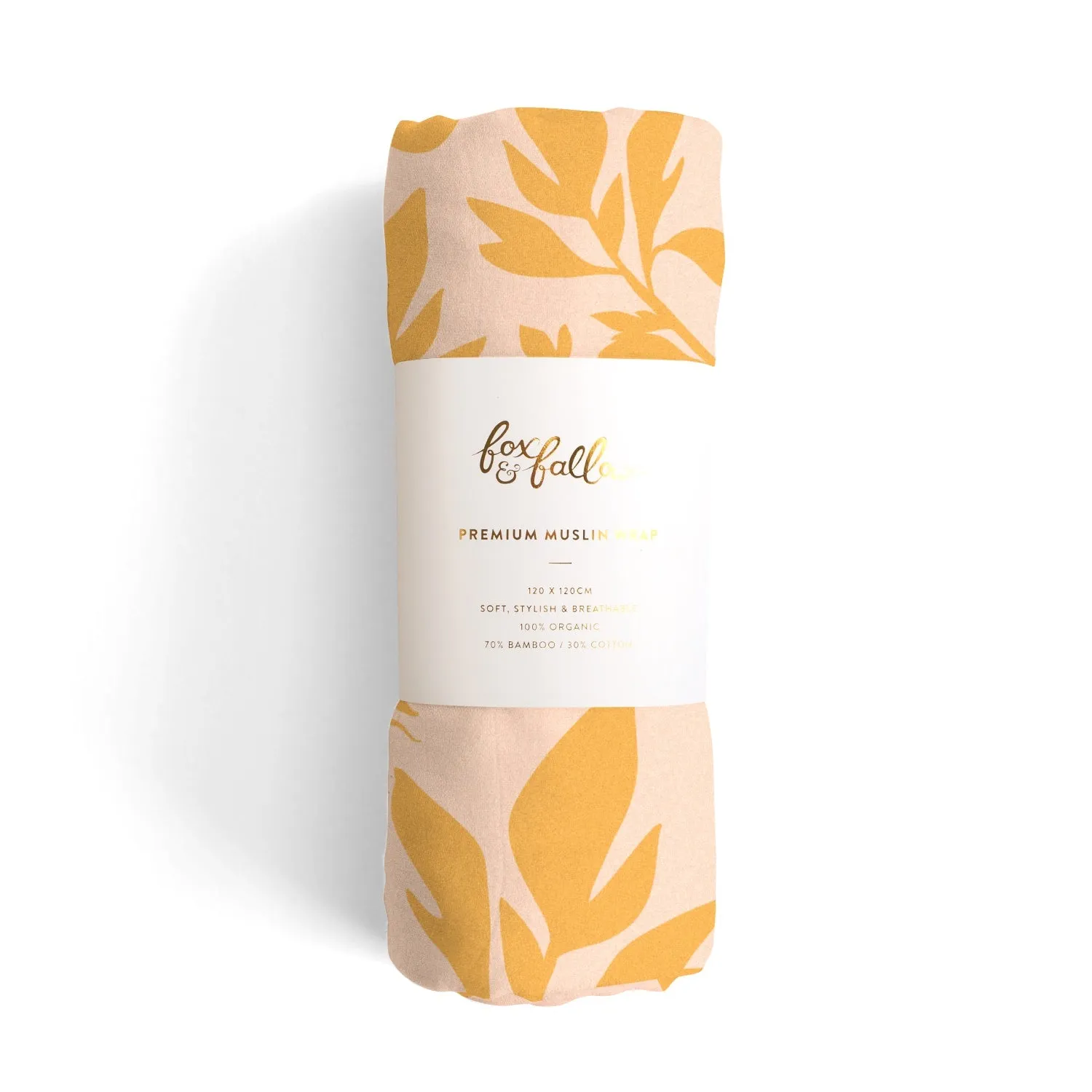 Fox & Fallow Organic Muslin Wrap - Ficus