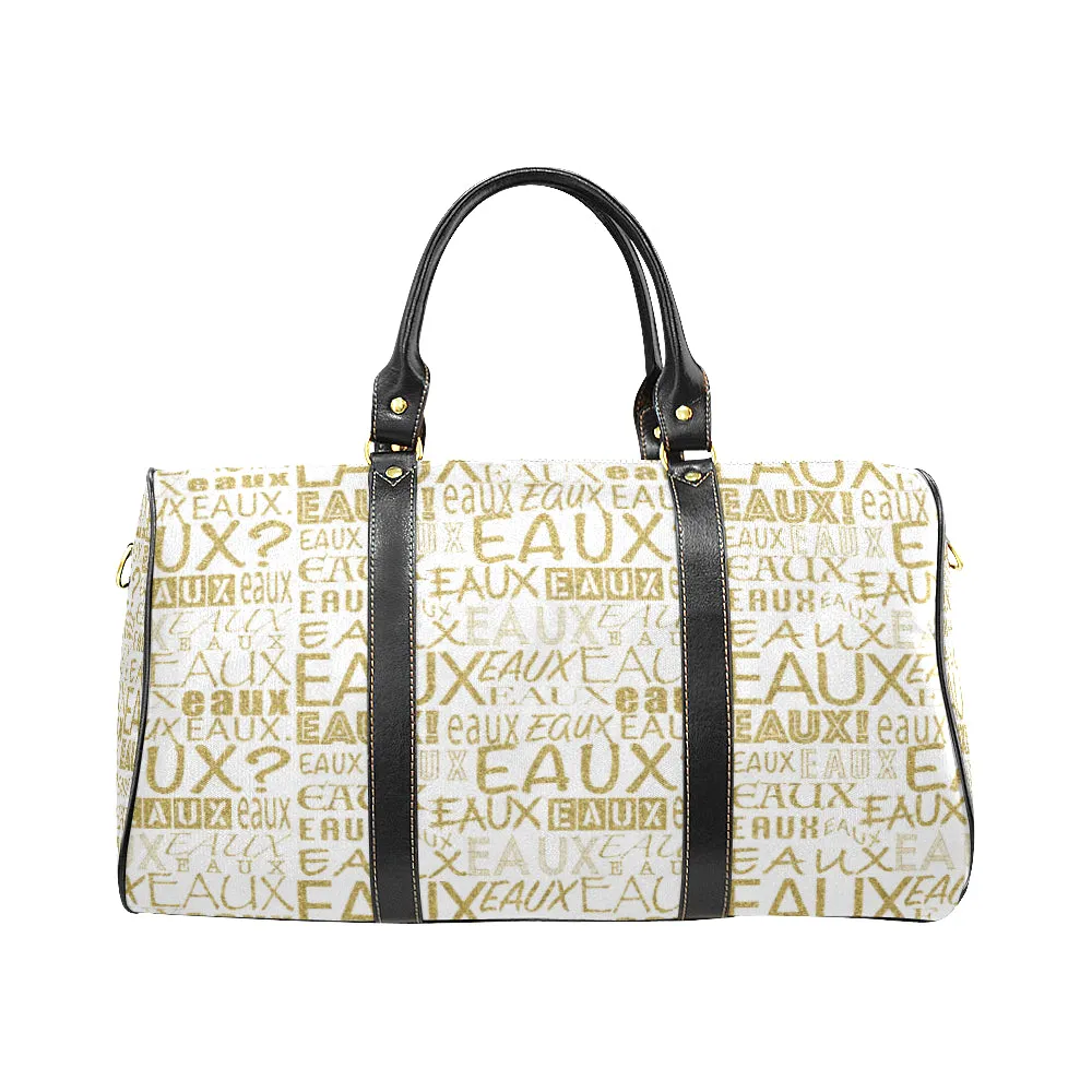 GOLD ALLEAUXVER EAUX SMALL TRAVEL BAGS