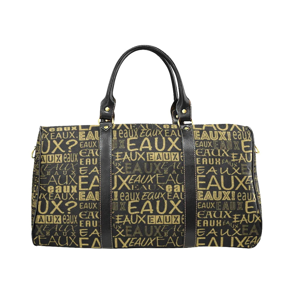GOLD ALLEAUXVER EAUX SMALL TRAVEL BAGS
