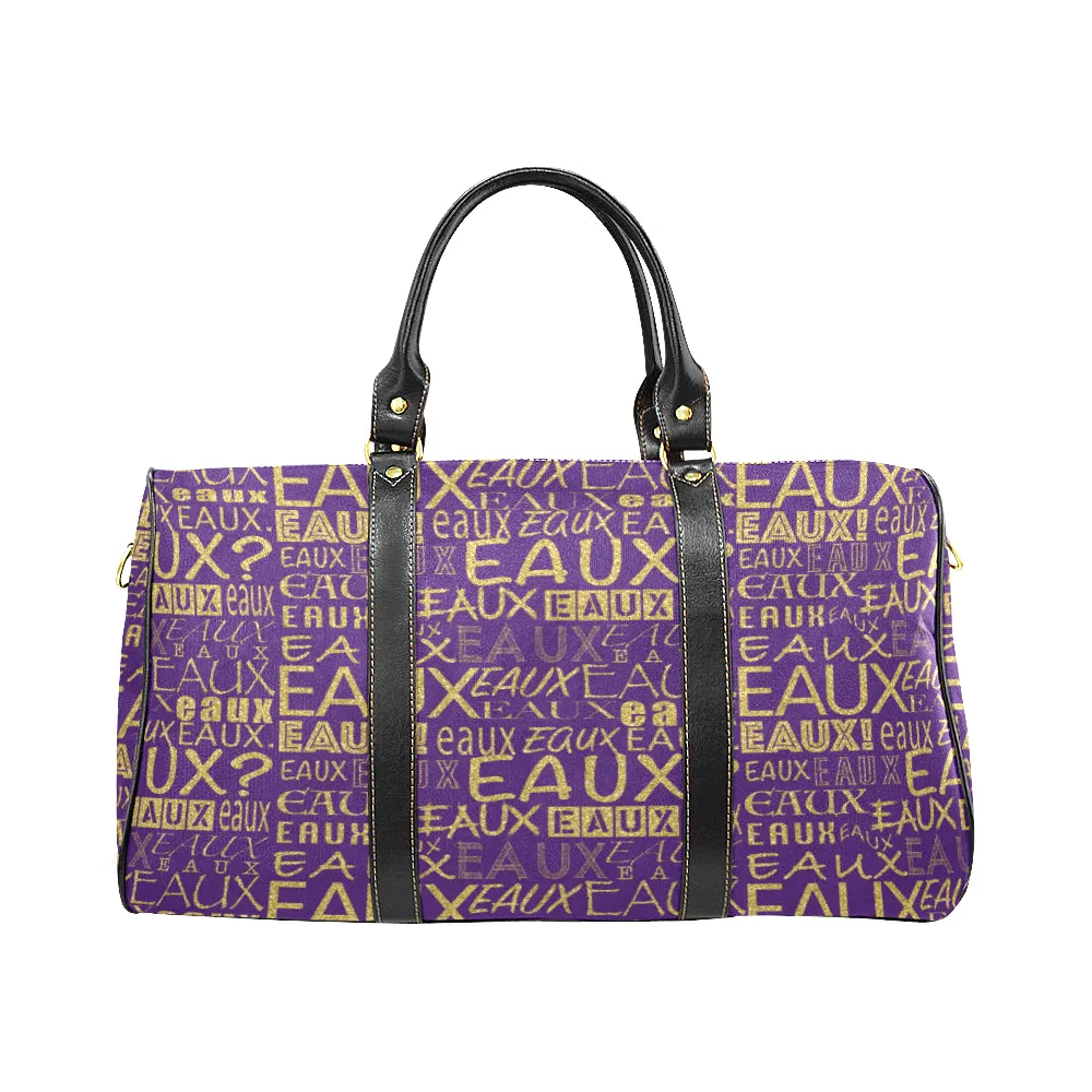 GOLD EAUX ALLEAUXVER LARGE TRAVEL BAGS