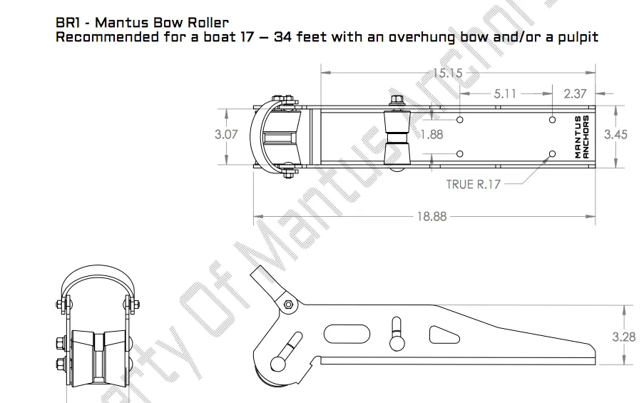 Mantus Bow & Stern Roller - 4 Models