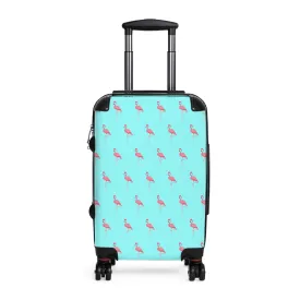 Pink Flamingos Babe BlueSuitcase