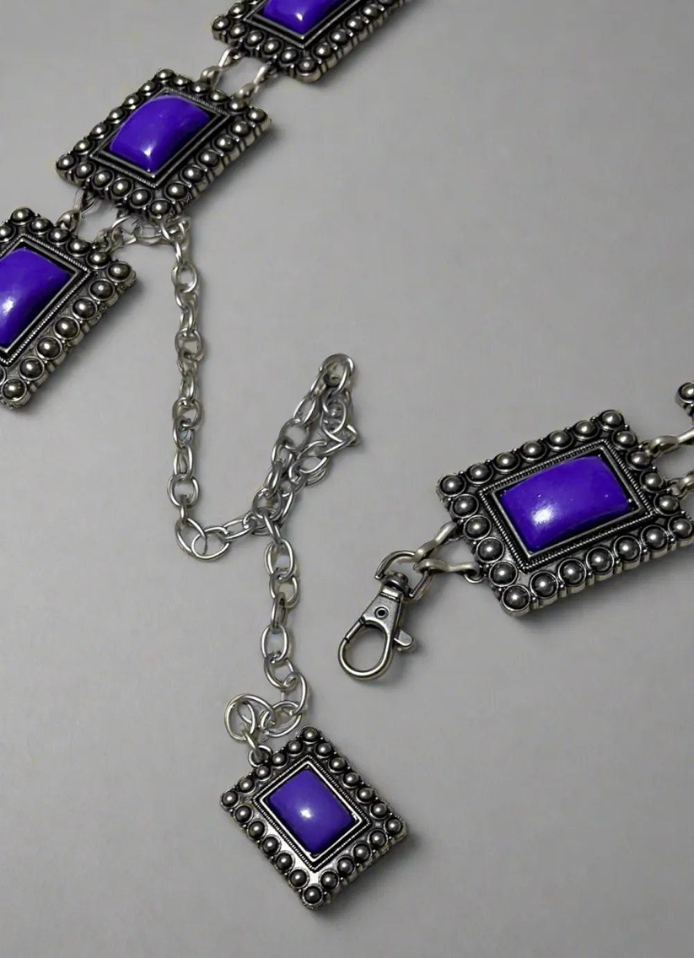 Purple Concho Belts