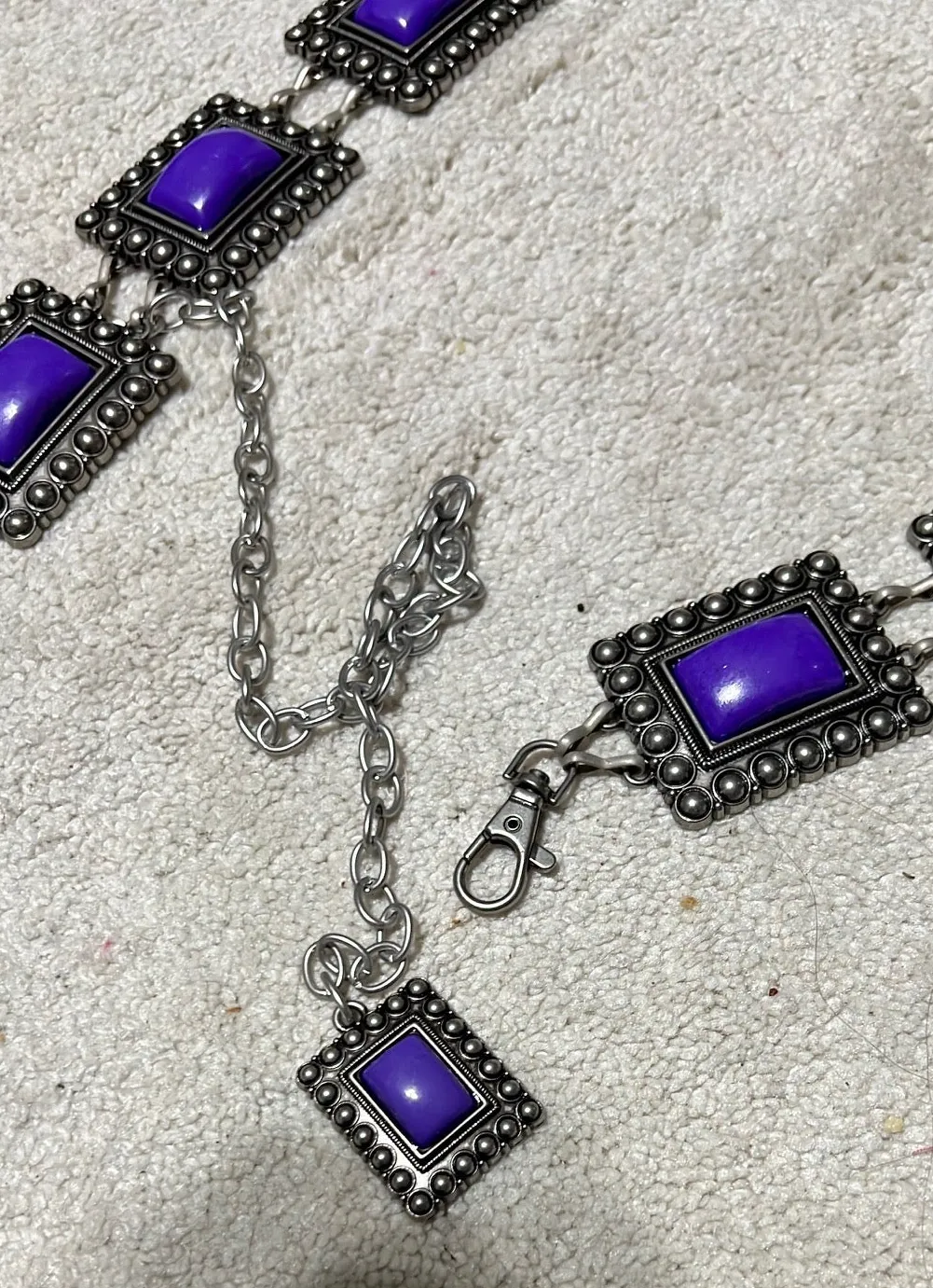 Purple Concho Belts