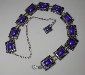 Purple Concho Belts