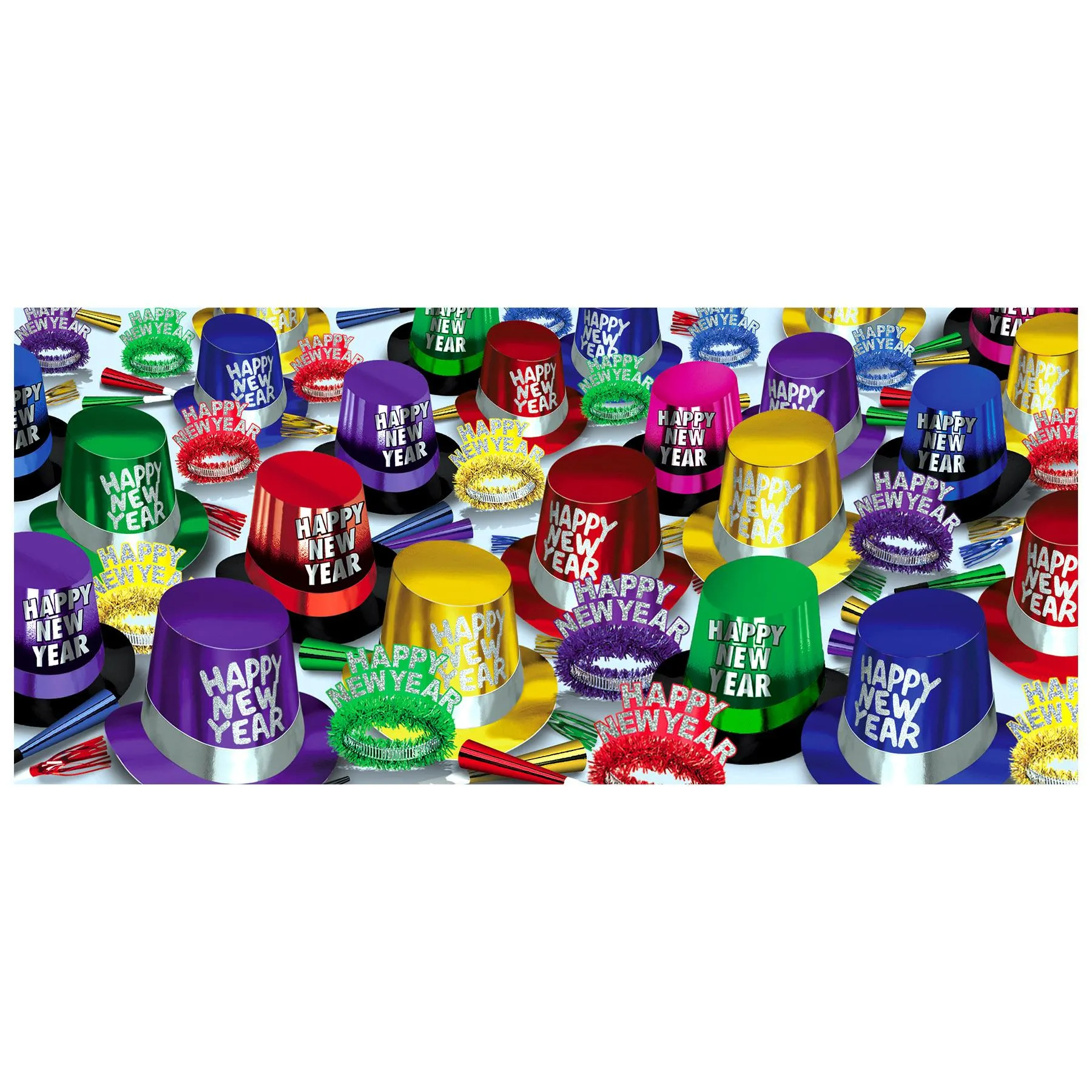 The Great New Year Party Kit for 300- Multicolor