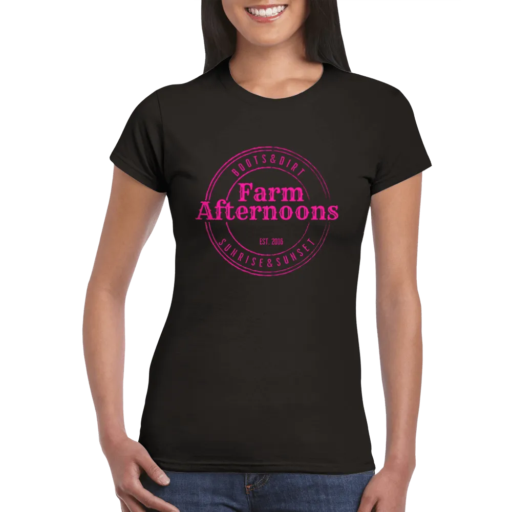 Womens Pink Brand  T-shirt